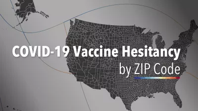 COVID-19 vaccine hesitancy by zip code
